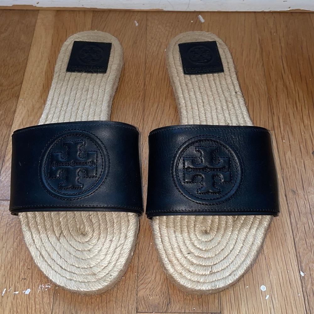 tory burch sandals!